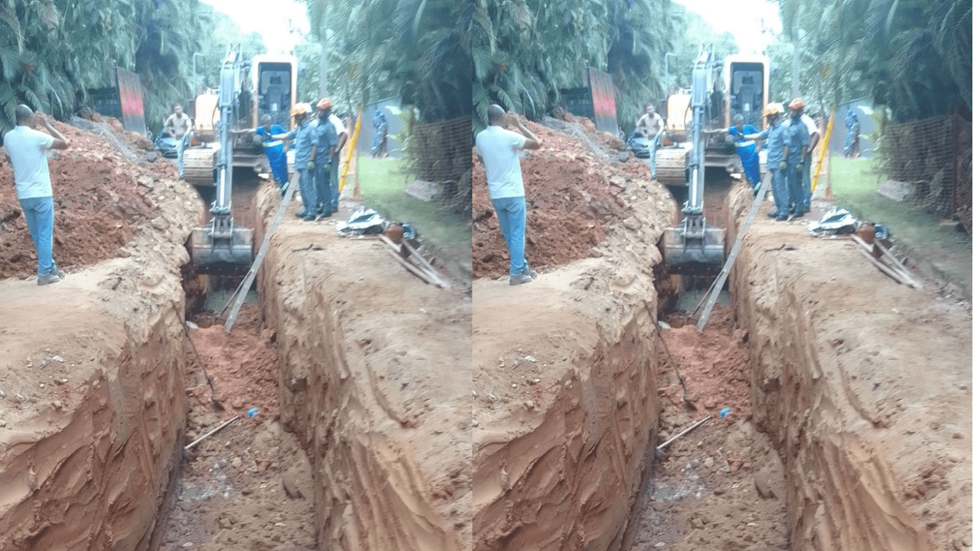 Dois operários morrem soterrados em obra no bairro Itamambuca, em Ubatuba