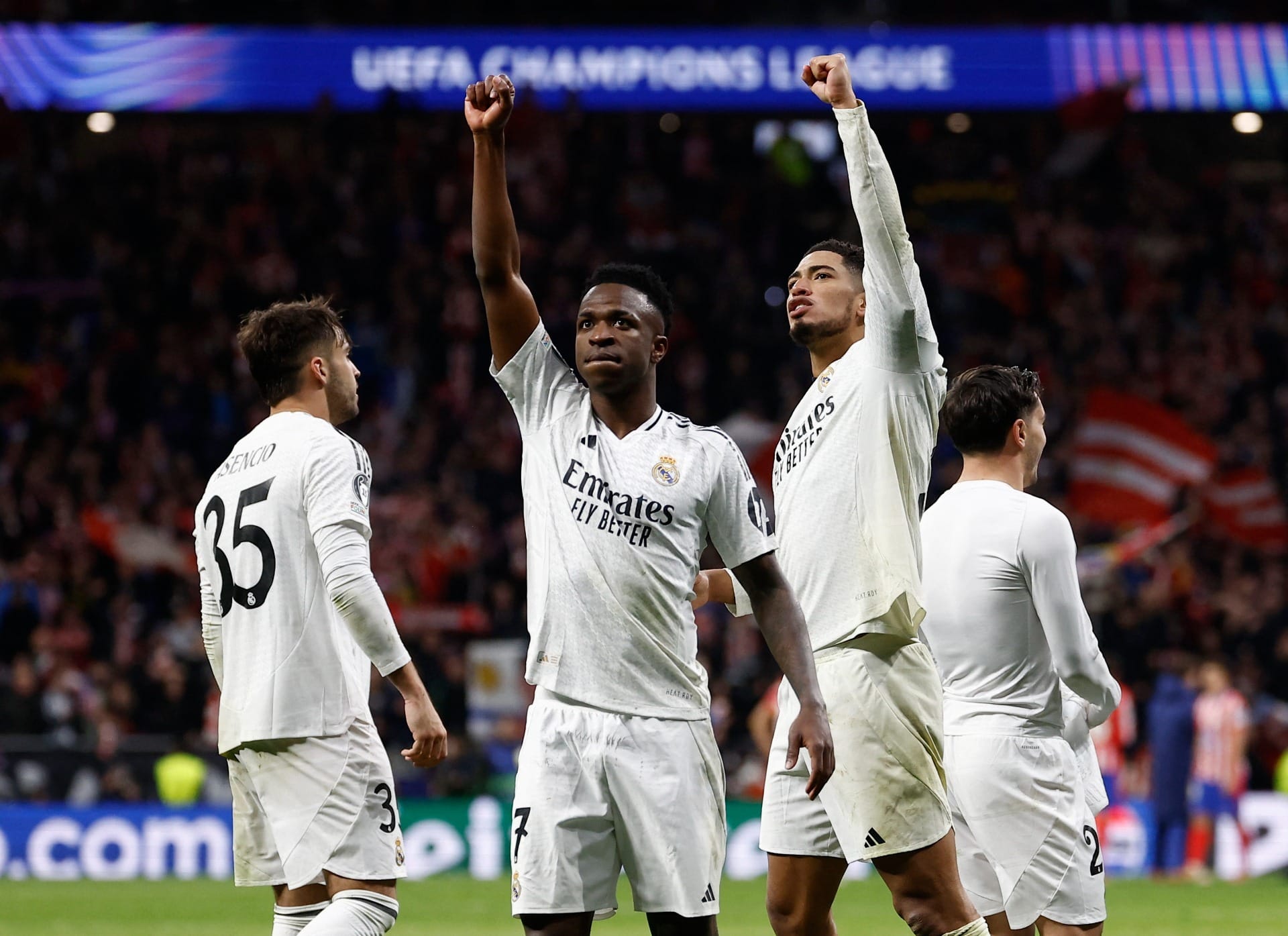 Vini Jr, Mbappé e mais 2 jogadores do Real estão na mira da Uefa por "conduta indecente"