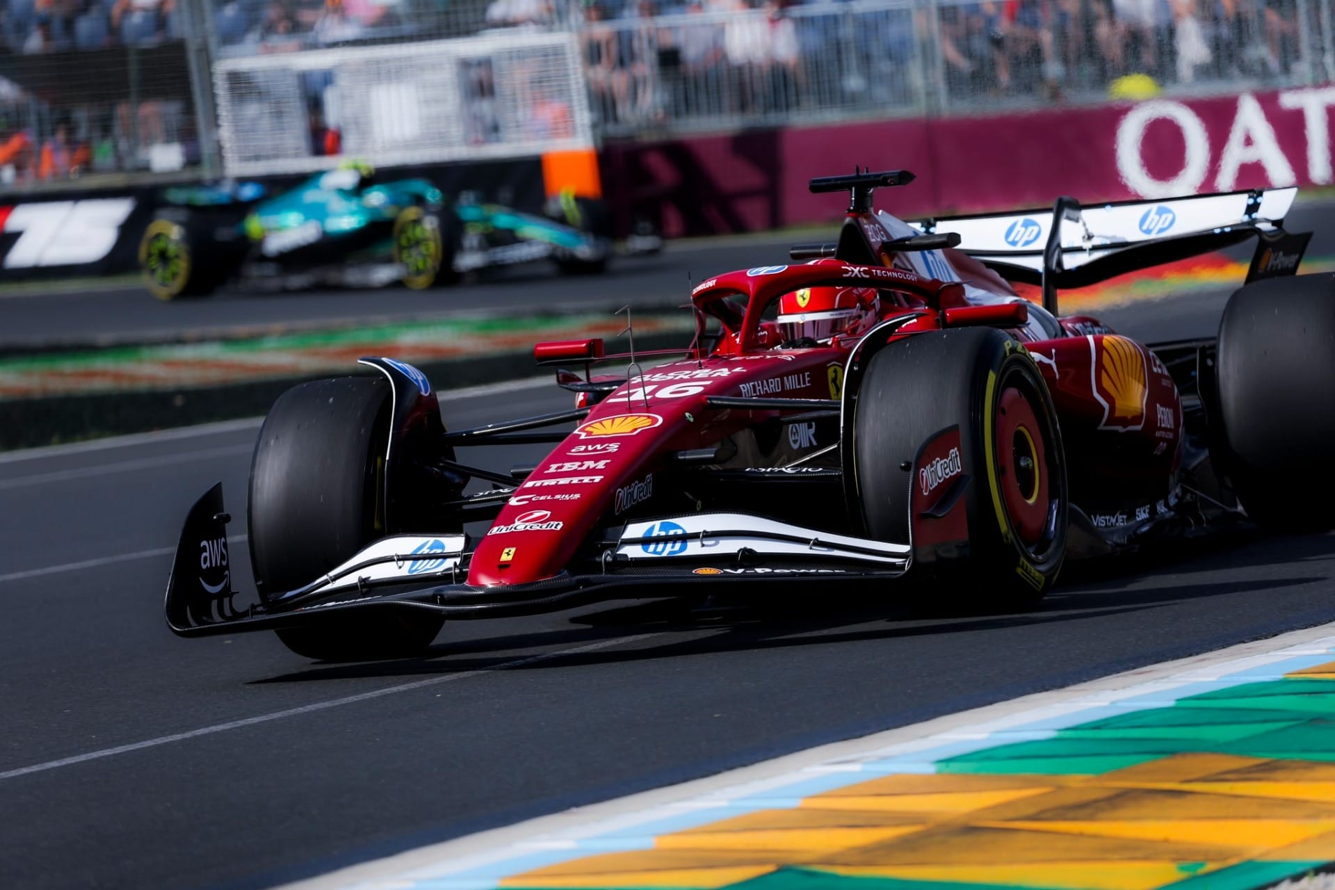Charles Leclerc lidera segundo treino do GP da Austrália; Gabriel Bortoleto fica em 18º lugar