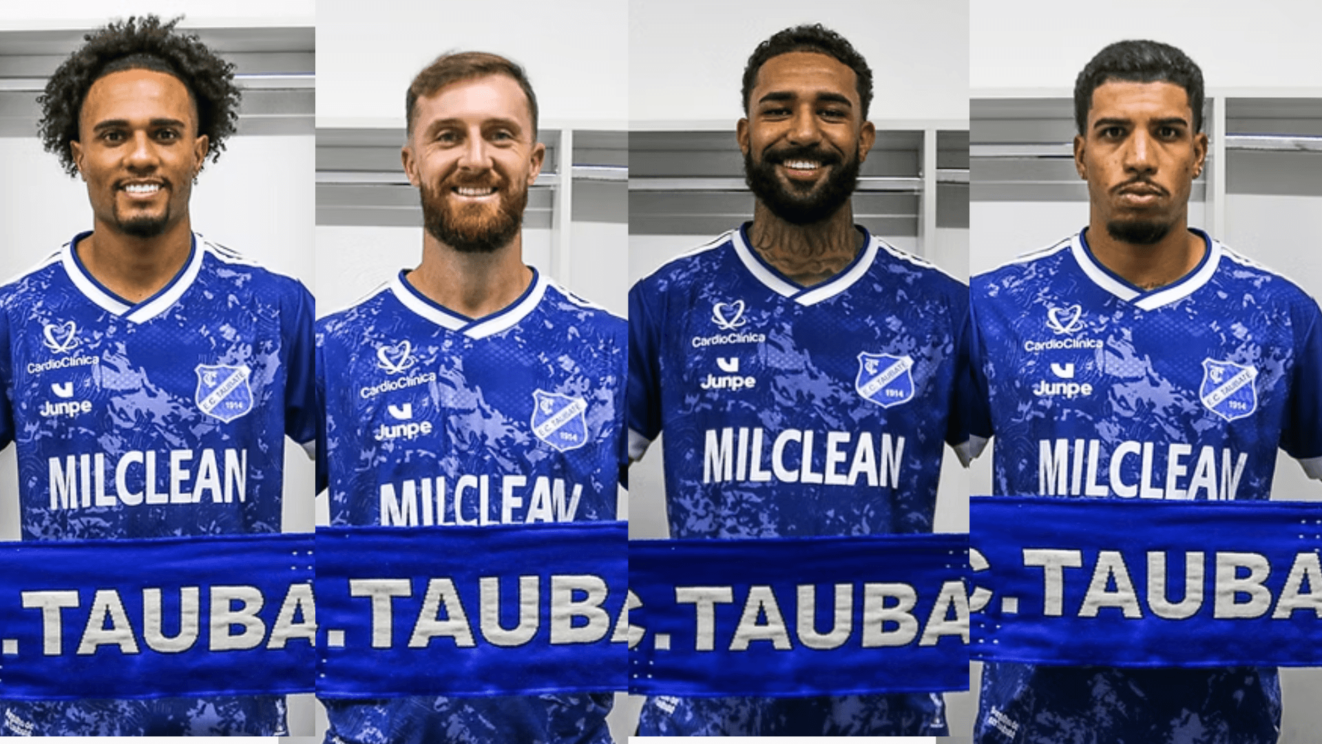 Às vésperas do Clássico do Vale, EC Taubaté anuncia quatro reforços para fase final da Série A2