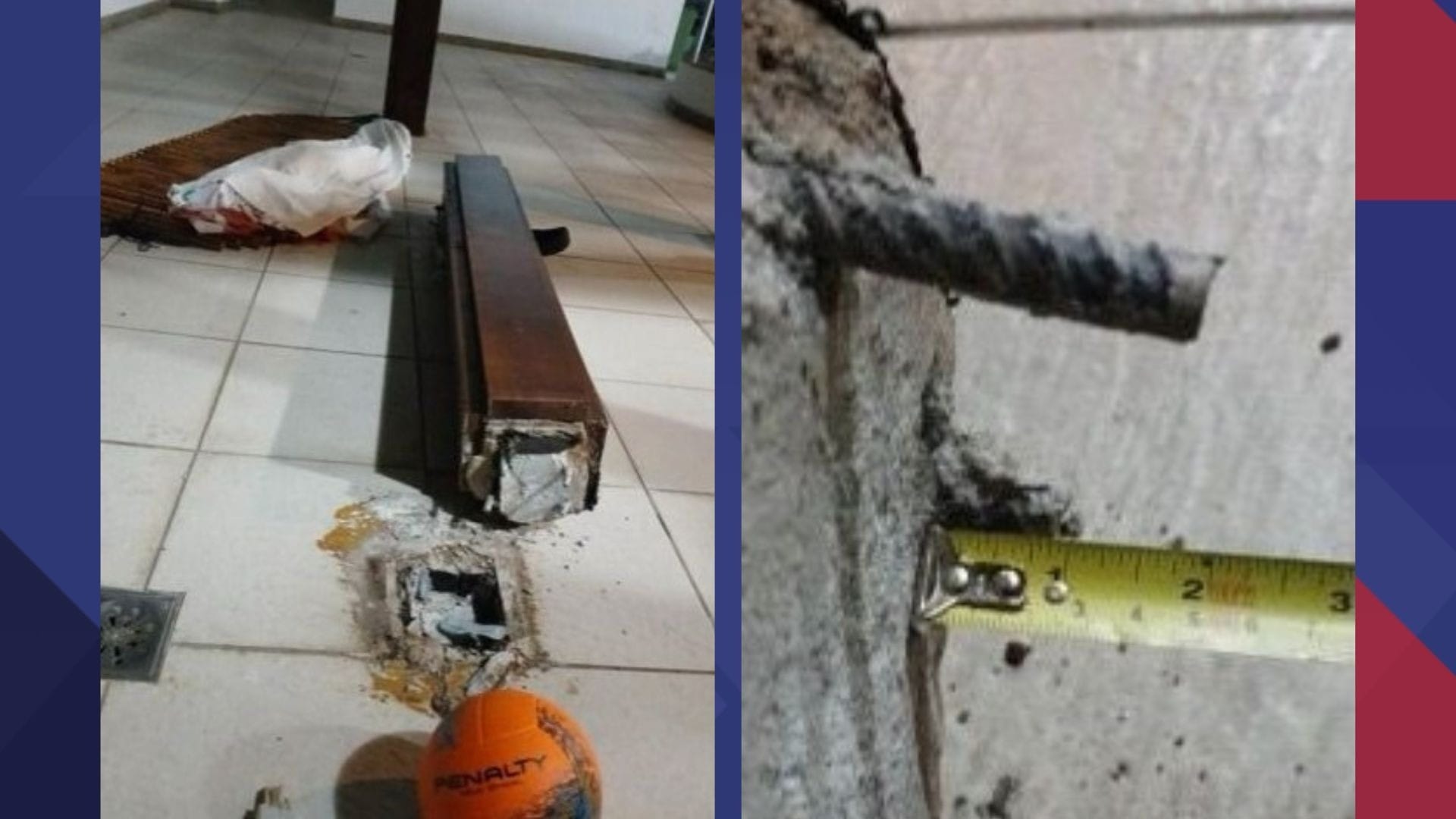 Pilastra que matou menina no Recreio tinha fixação fora do padrão, conclui perícia