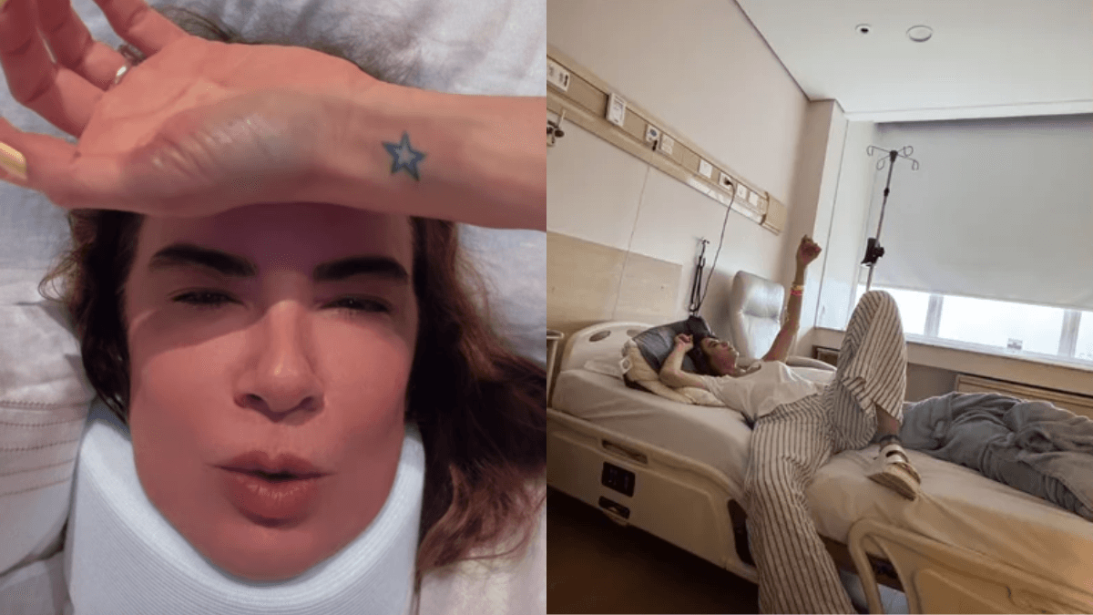 Luciana Gimenez desabafa após cirurgia de emergência na cervical: "Está sendo uma tortura"