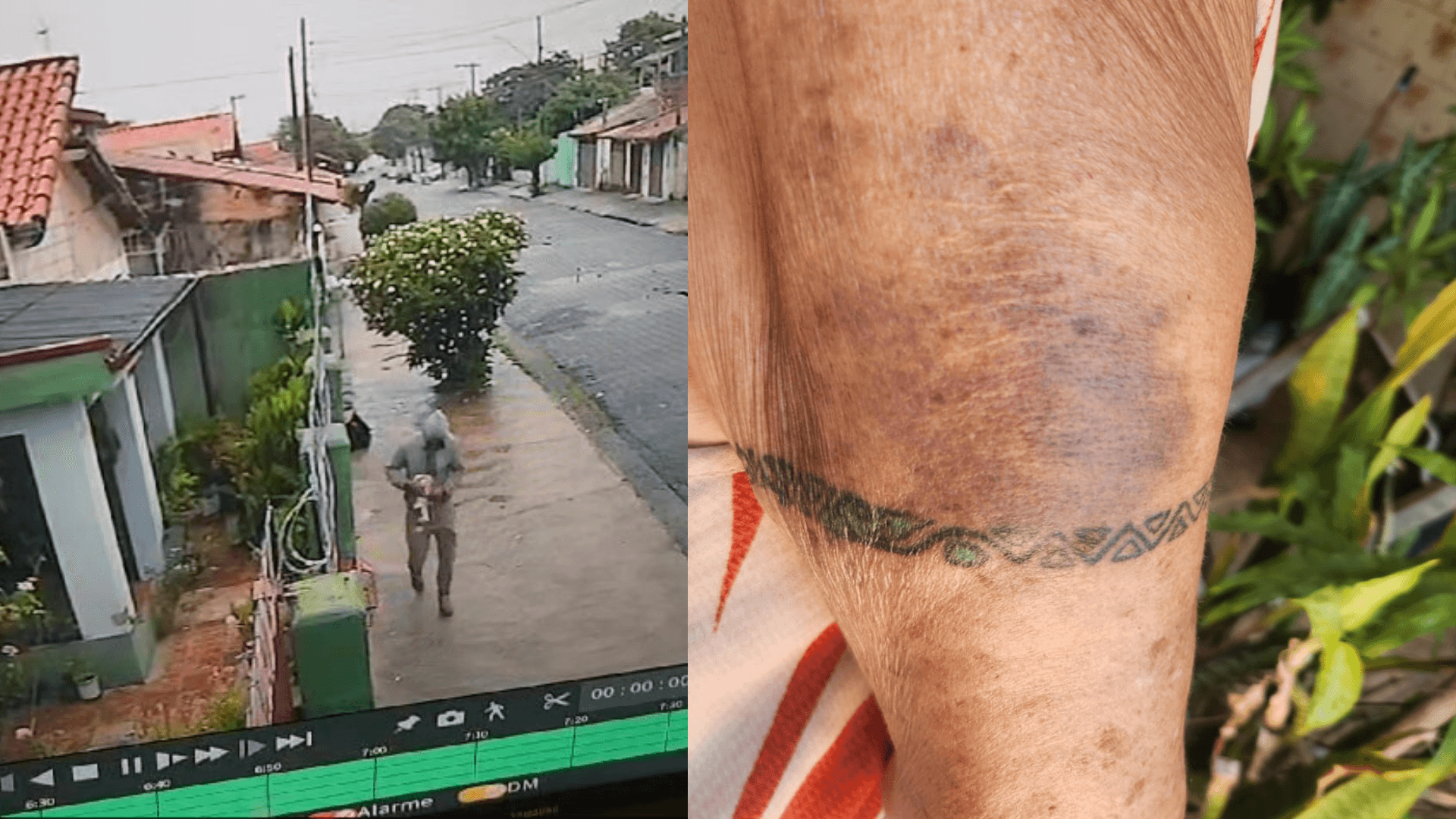 VÍDEO: Idosa de 84 anos é espancada durante assalto em Taubaté