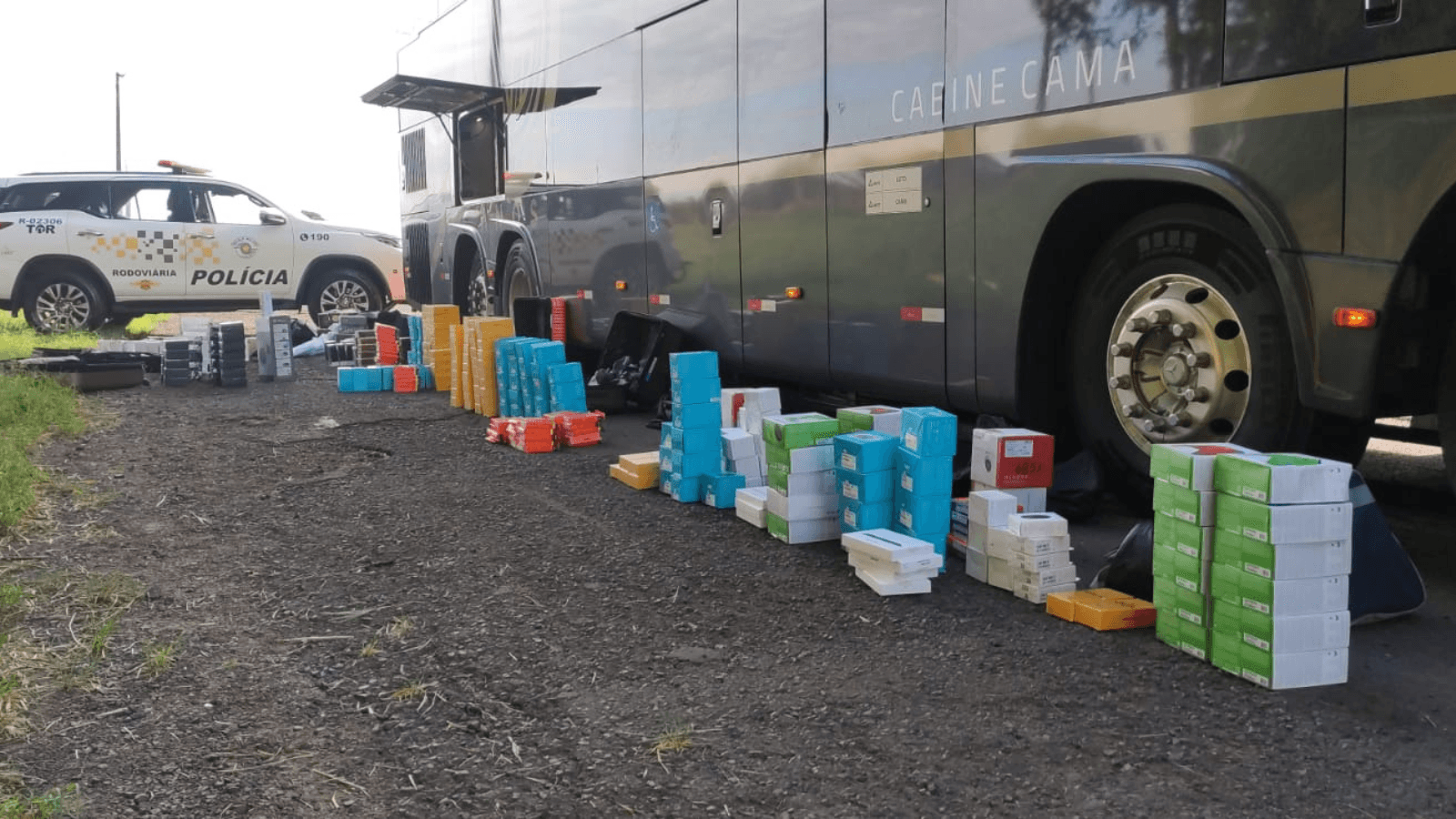 Cinco pessoas são presas por descaminho em Santa Cruz do Rio Pardo