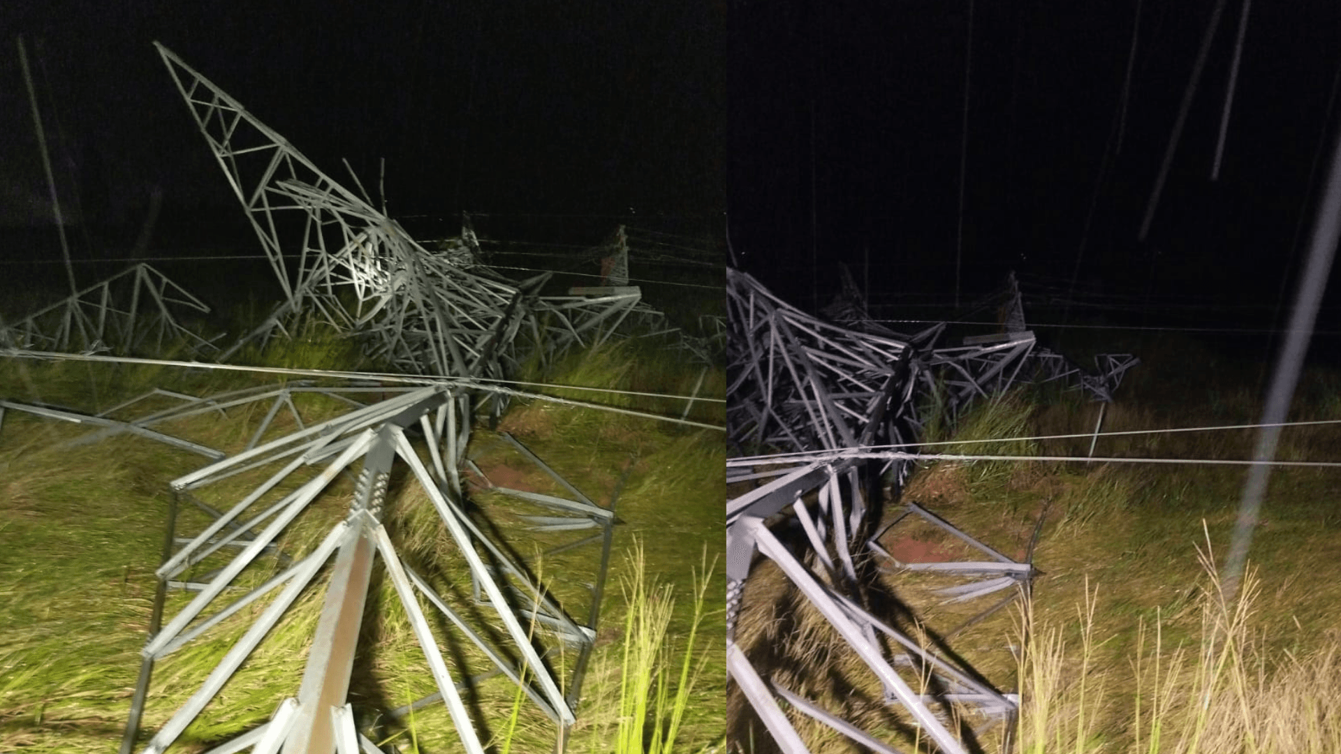 Fortes chuvas causam apagão em sete cidades do Vale do Paraíba