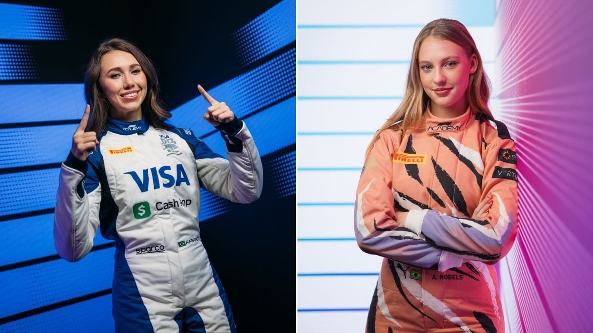 Aurélia Nobels e Rafaela Ferreira: as brasileiras que representam o país na F1 Academy