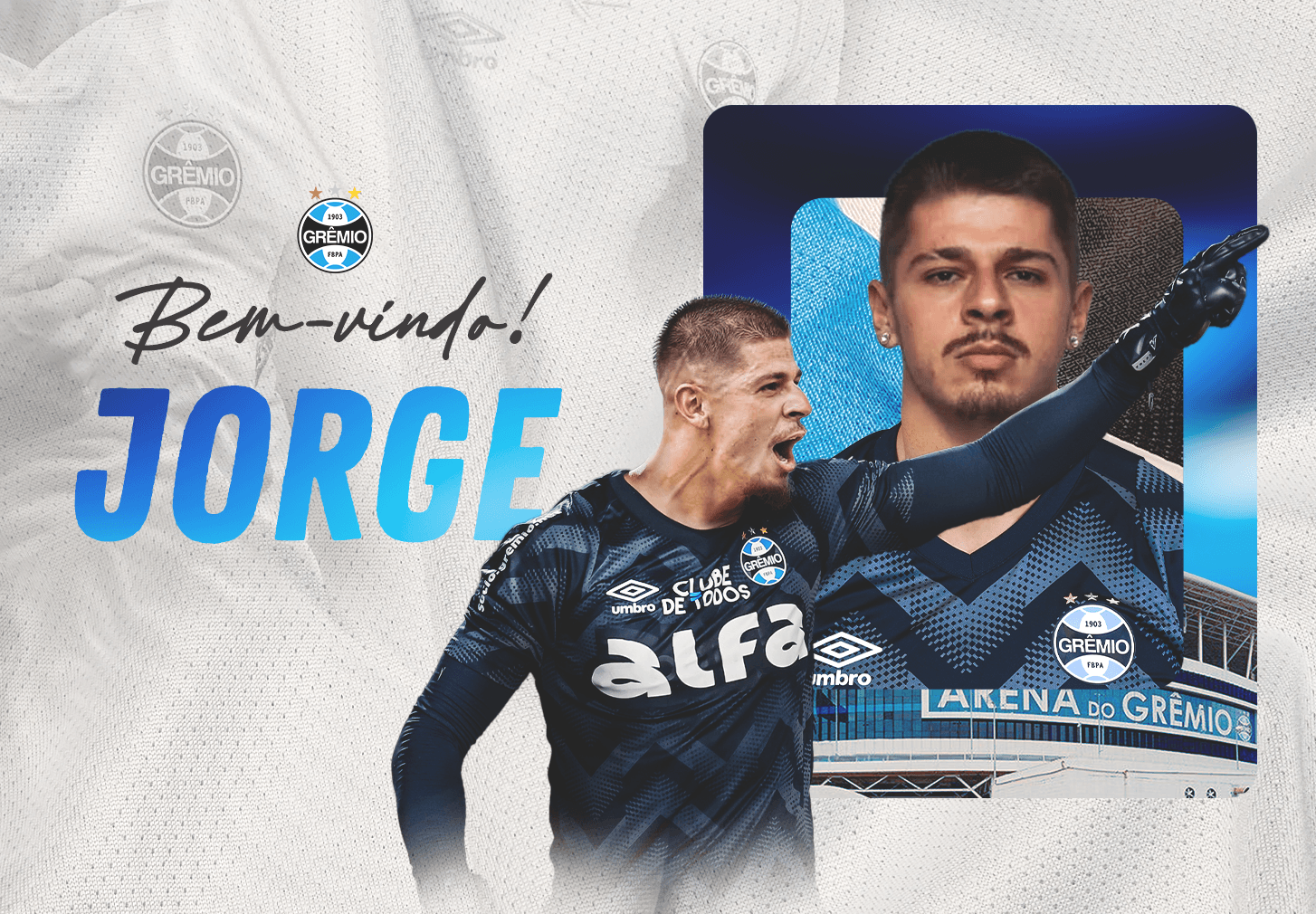 Grêmio oficializa contratação de goleiro Jorge, que se destacou no Pelotas