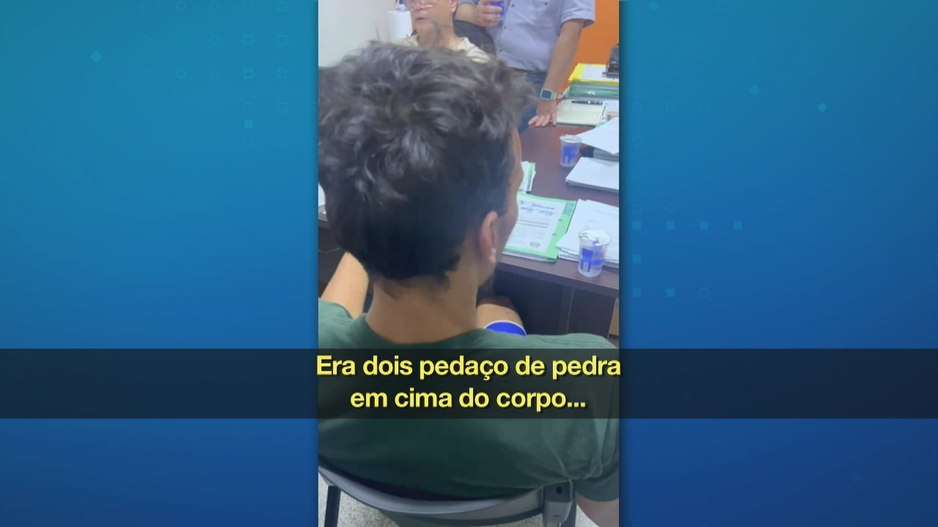 Assista a trechos da confissão do suspeito de matar a menina Vitória Regina