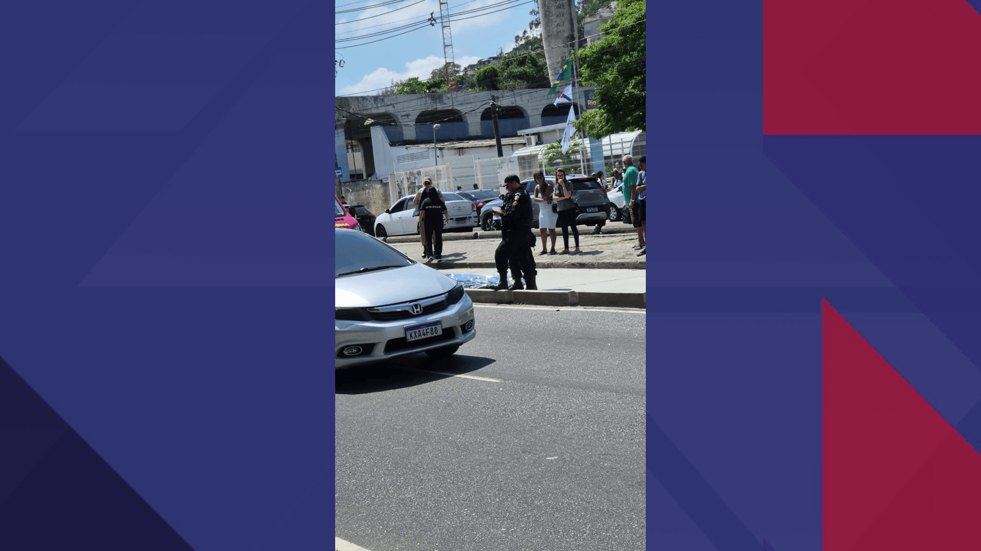 Estudante morre ao ser atropelada por carro do Governo do RJ na pista do BRT