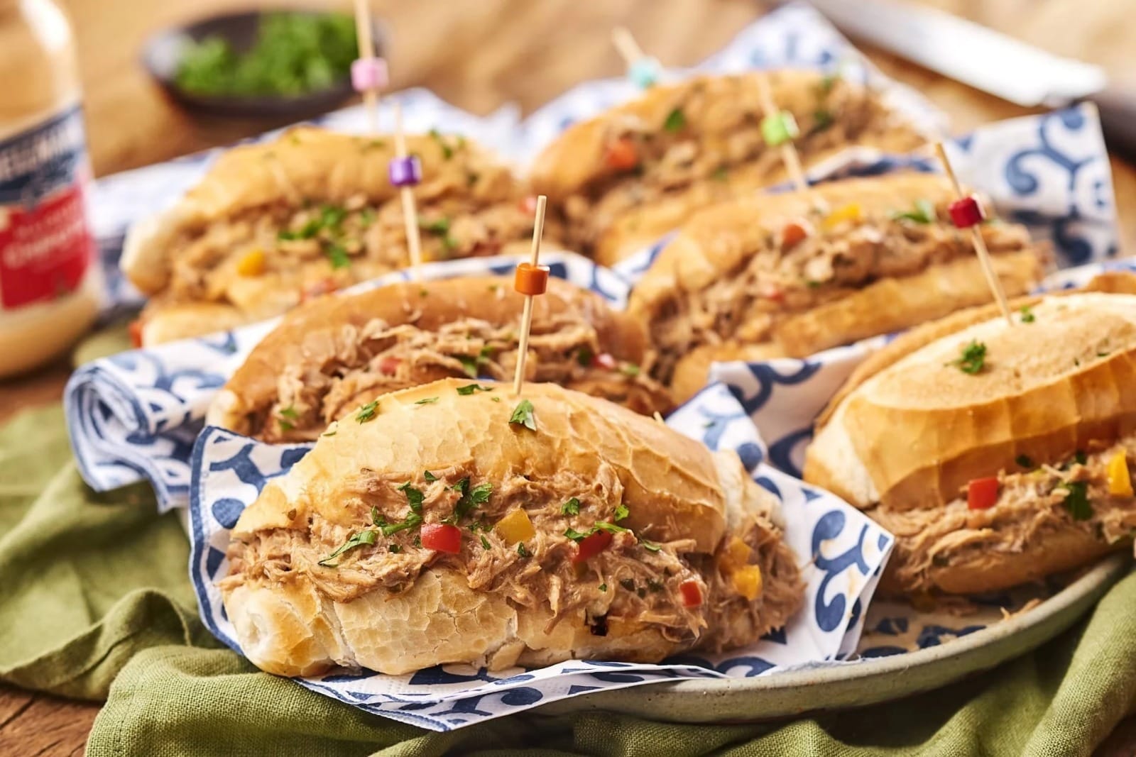 Lanche de pernil