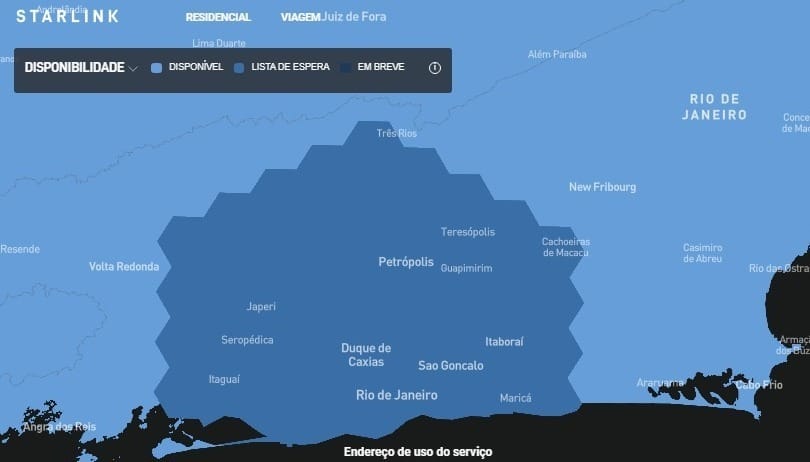 Cariocas que buscam alternativa para internet enfrentam espera ao tentar contratar Starlink