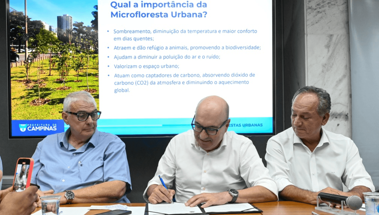 Campinas lança projeto para implantar microflorestas nas regiões mais quentes da cidade