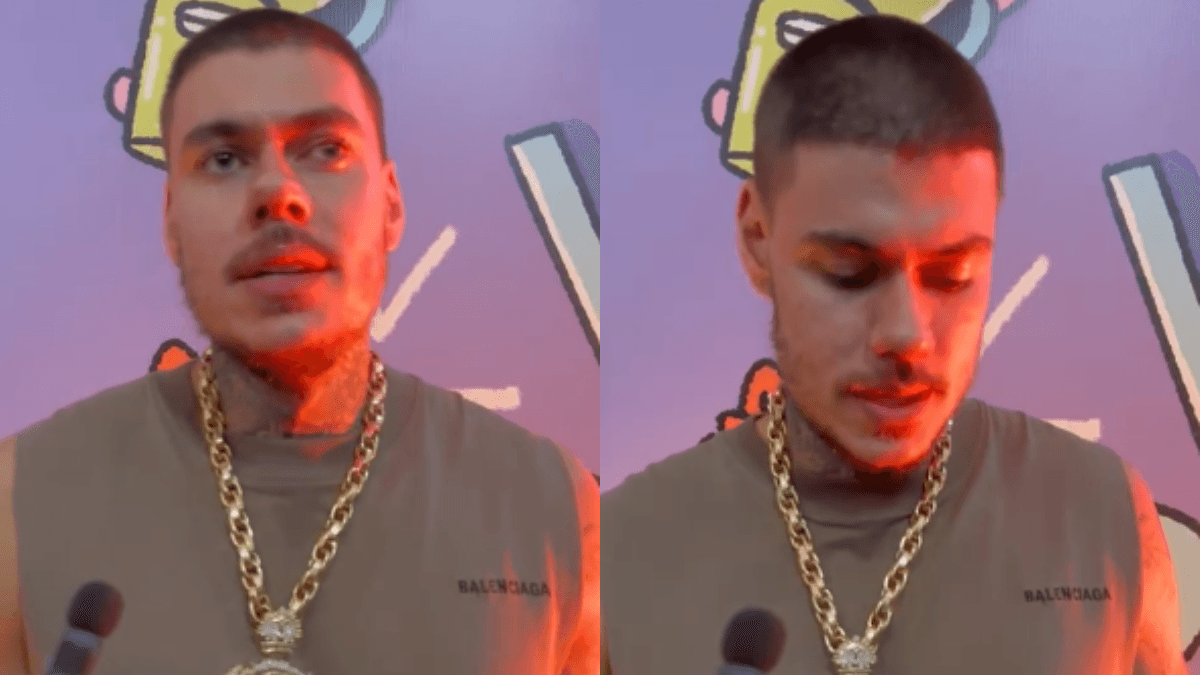 Mc Kako lamenta show interrompido no Lollapalooza: "Estou triste! Faltou muita coisa"