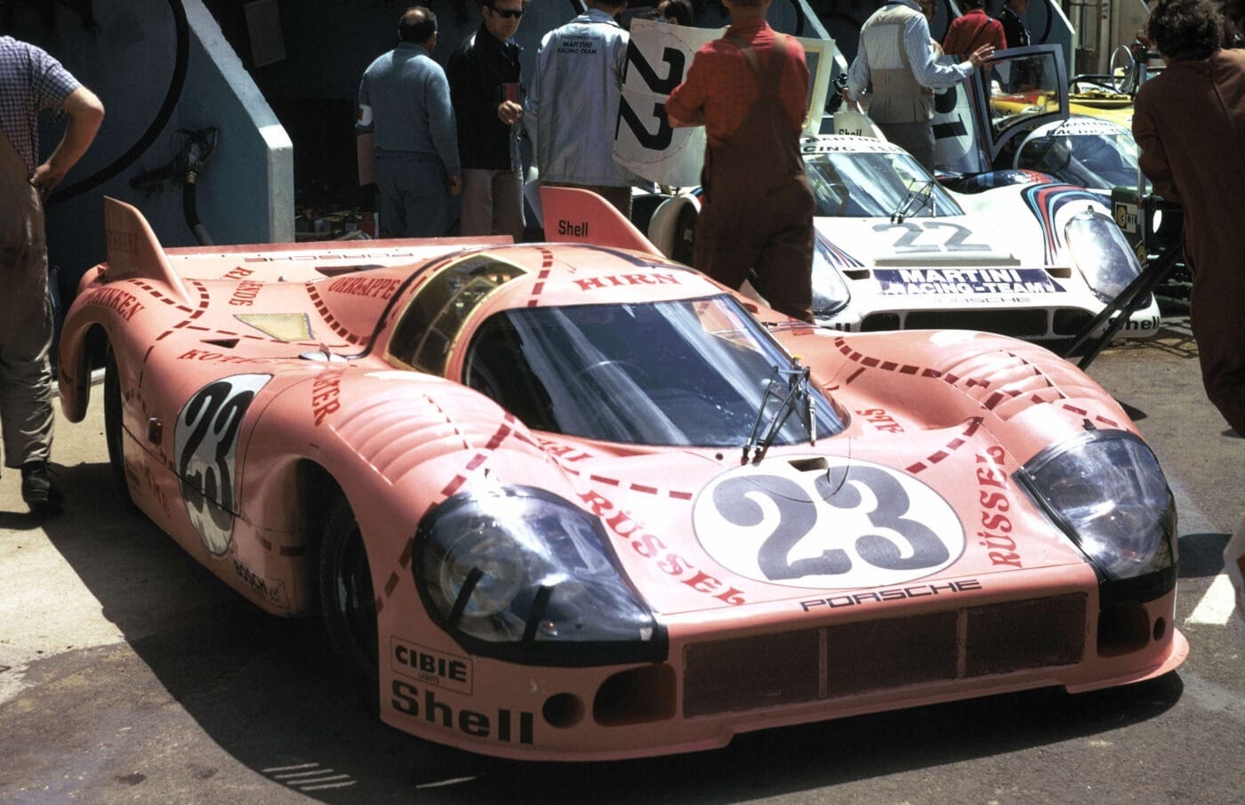 Pink Pig em preparação para as 24 Horas de Le Mans