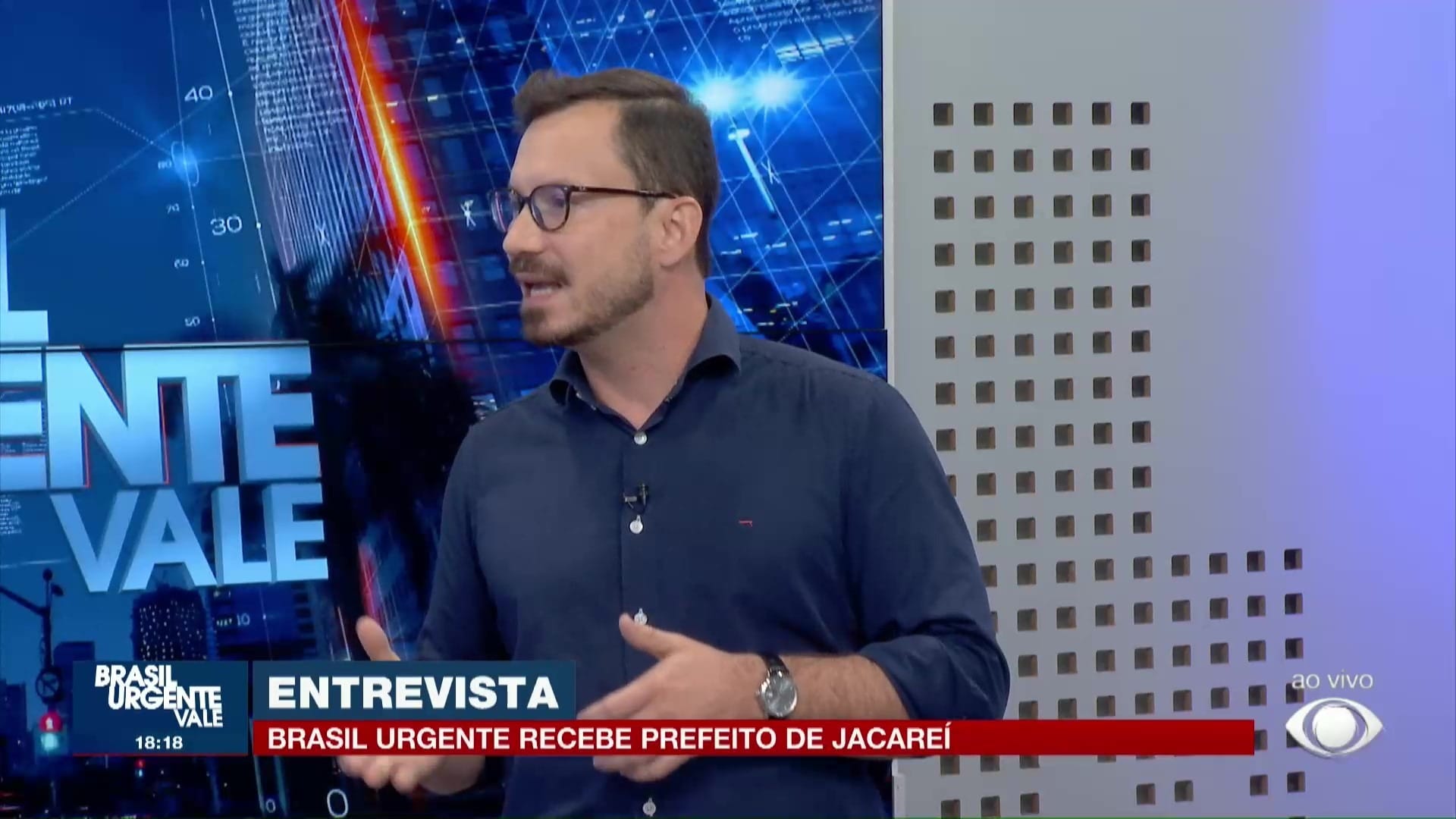 Brasil Urgente Vale entrevista Celso Florêncio (PL), prefeito de Jacareí