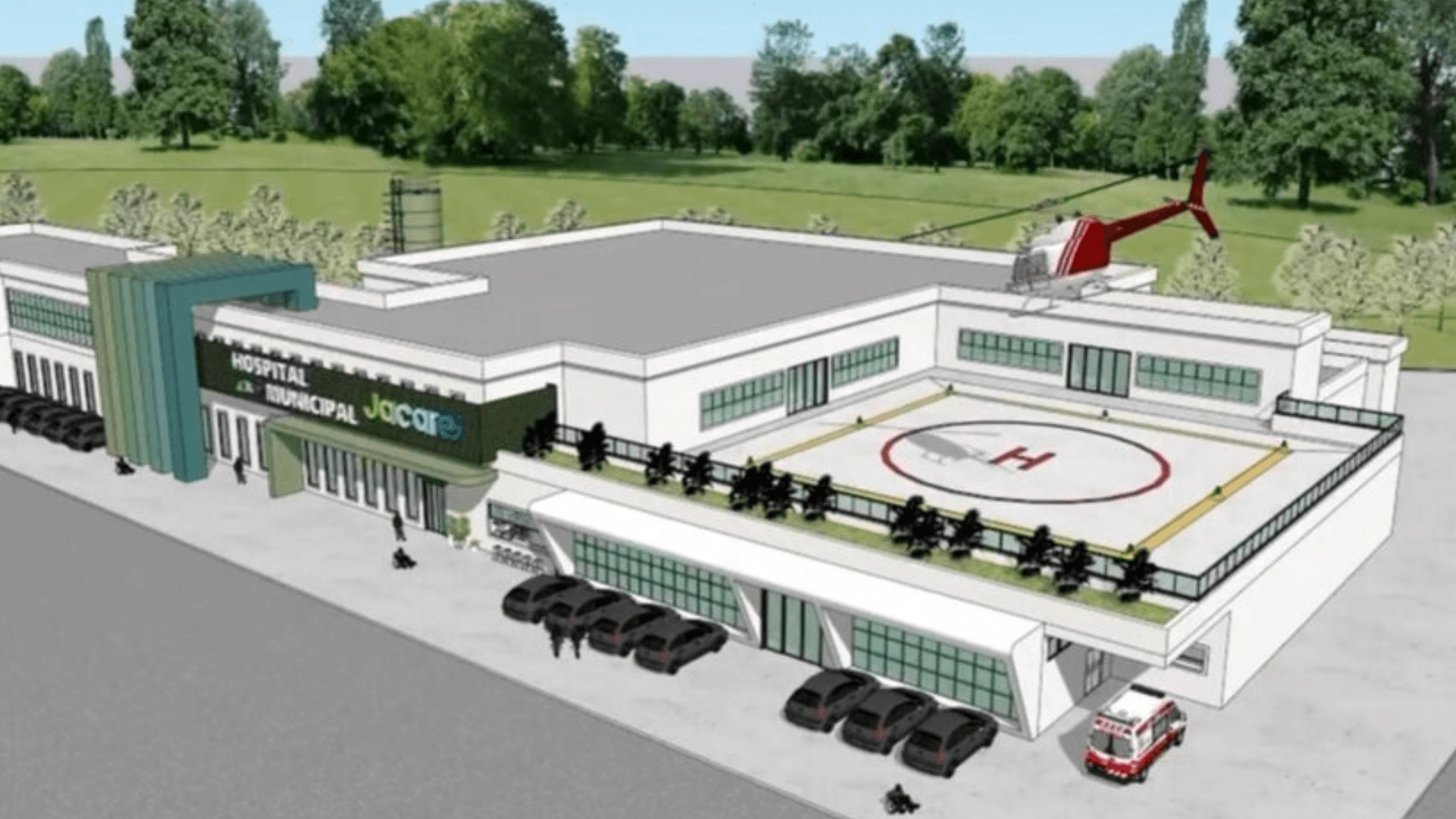 Prefeitura de Jacareí divulga primeiro projeto 3D para a construção do Hospital Municipal