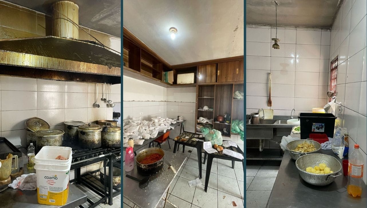 Marmitaria em Campinas é interditada por condições insalubres e dona é presa em flagrante