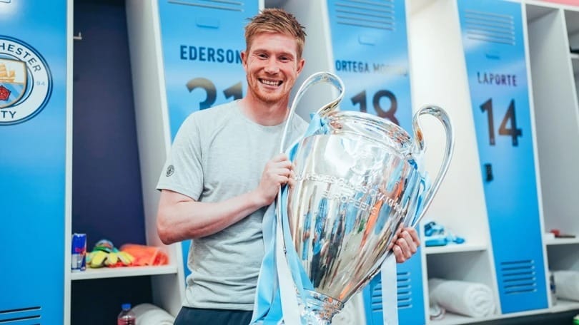 Kevin De Bruyne anuncia que irá deixar o Manchester City ao final da temporada