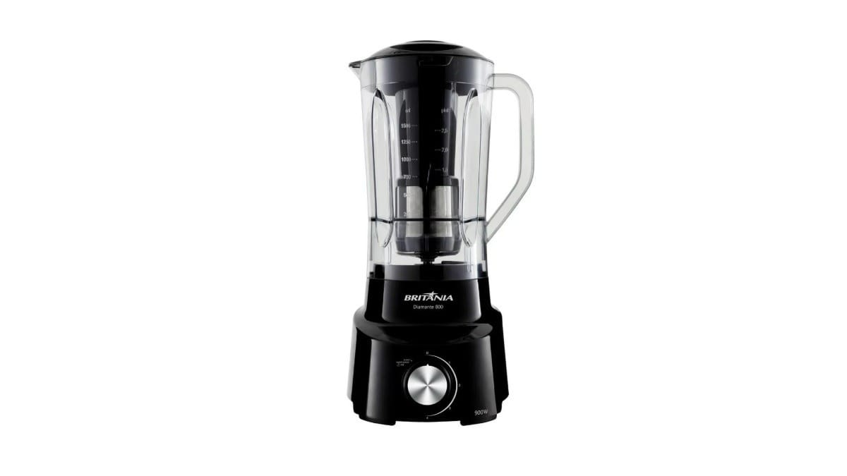 Liquidificador Britânia Diamante 800 900W. / Reprodução: Britânia