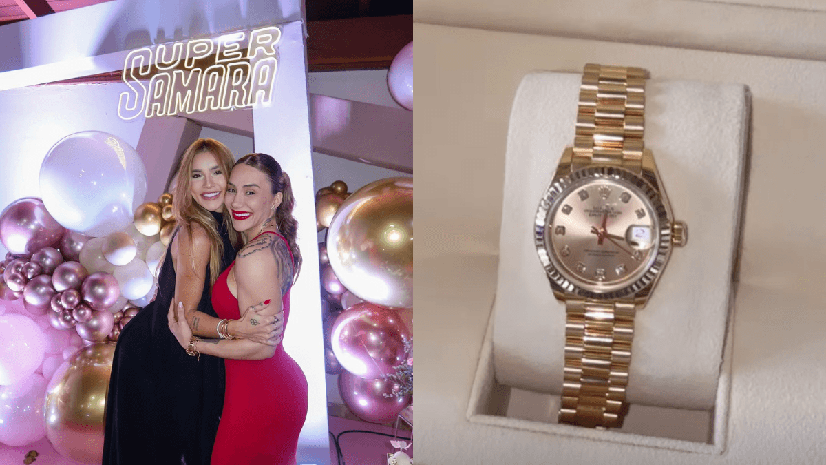 Virginia Fonseca ganha relógio de R$ 280 mil de presente de aniversário da melhor amiga