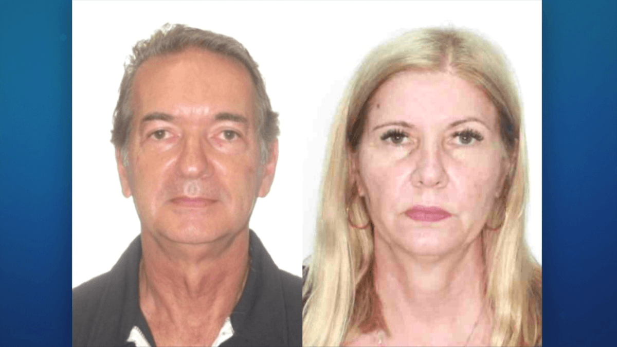 O casal que foi encontrado morto dentro da caminhonete na chácara (Fotos/Reprodução)