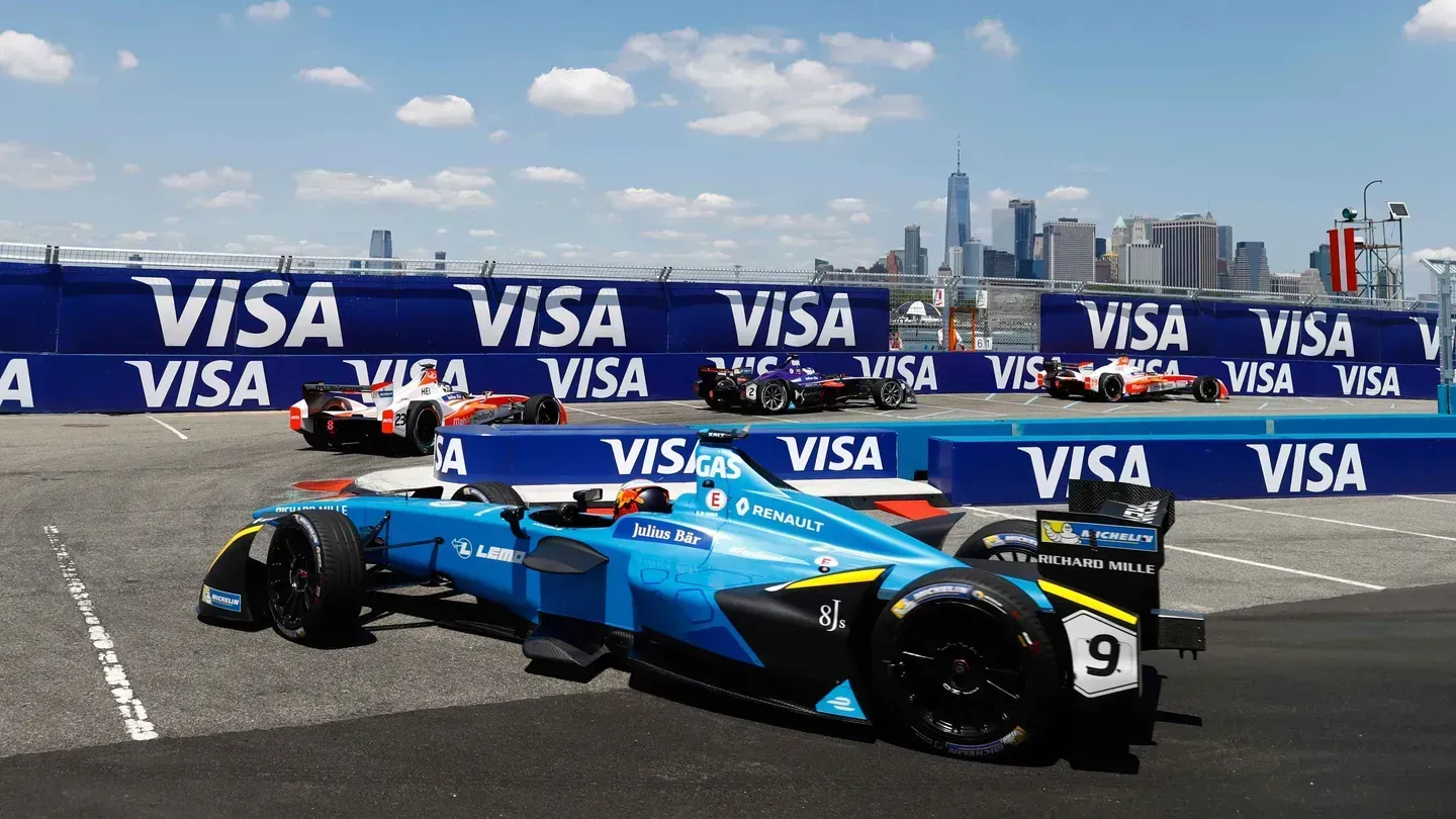 Pierre Gasly durante o E-Prix de Nova Iorque nos EUA