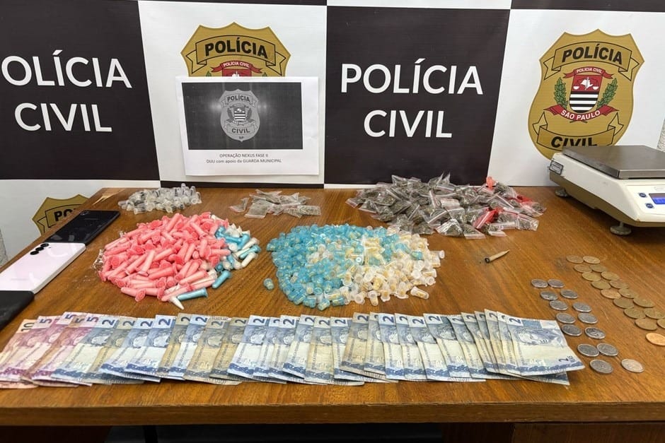 Polícia prende cinco em operação contra tráfico envolvendo menores em São José dos Campos