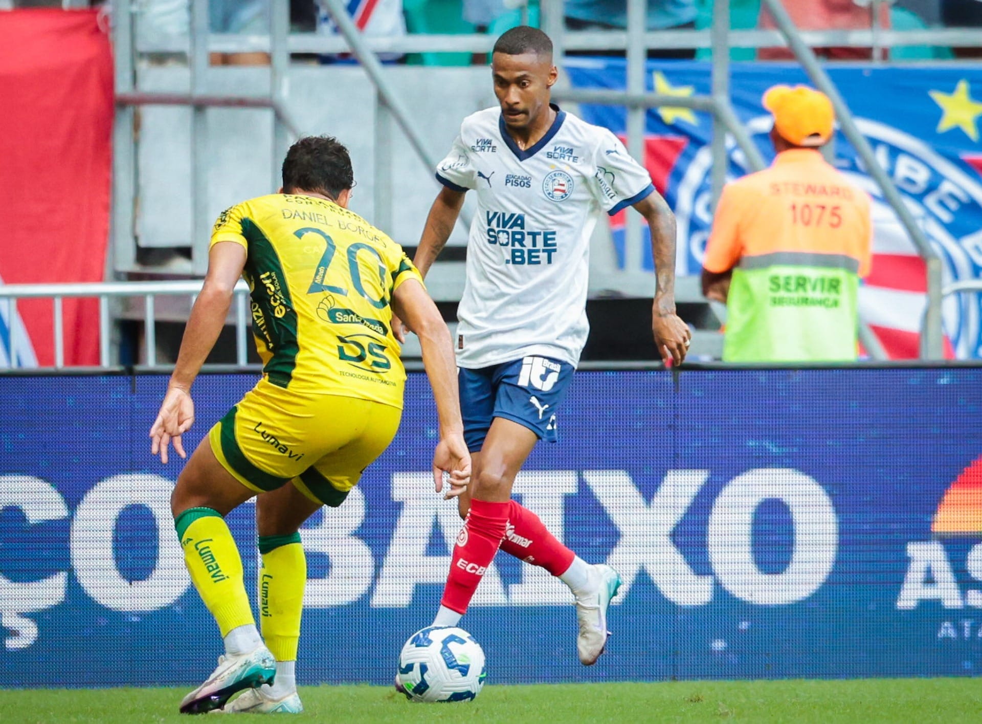 Bahia e Mirassol tem gols anulados pelo VAR, empatam e seguem sem vencer no Brasileirão