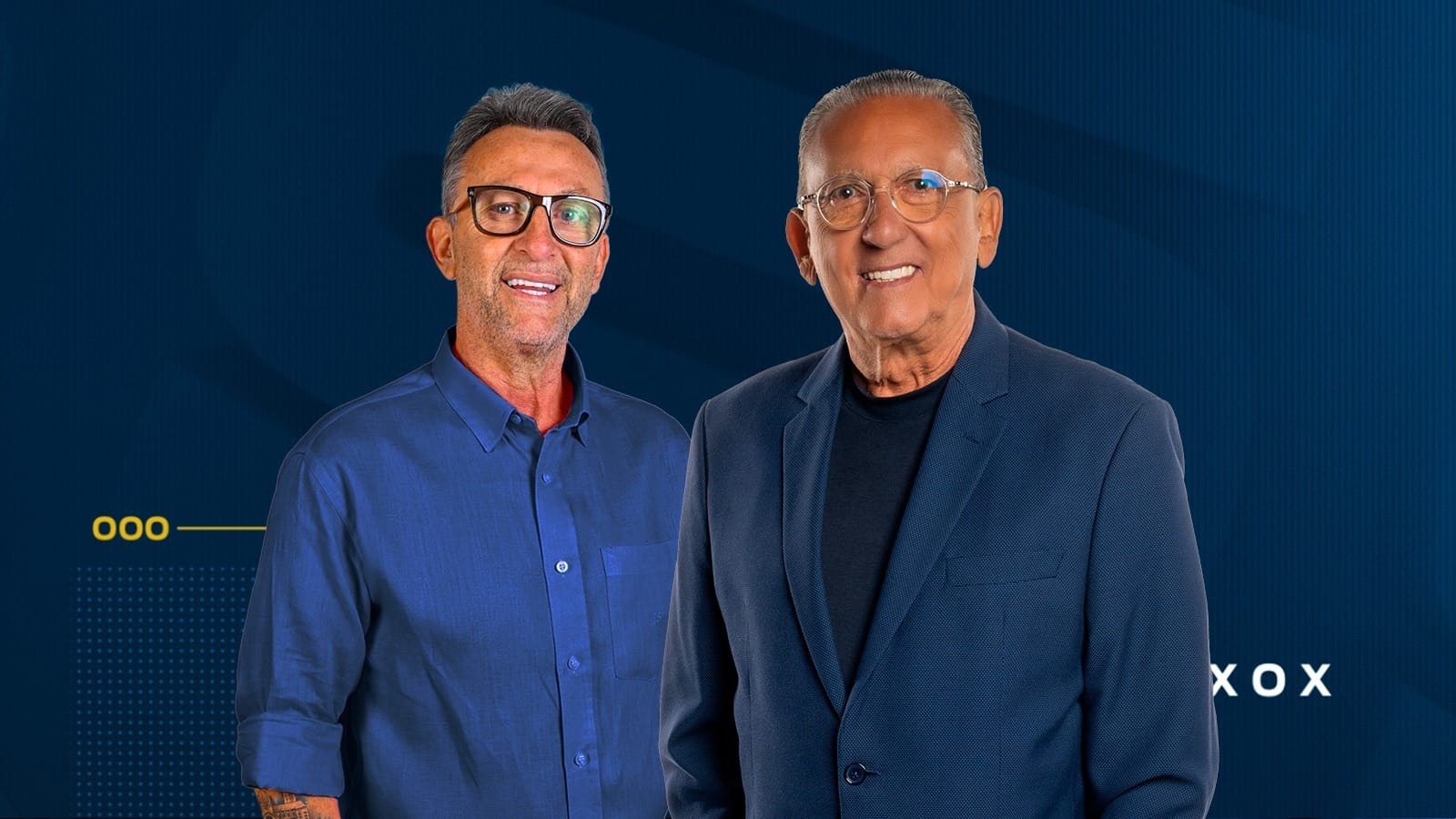 Galvão e Amigos recebe Craque Neto e Emerson Leão nesta segunda (14)