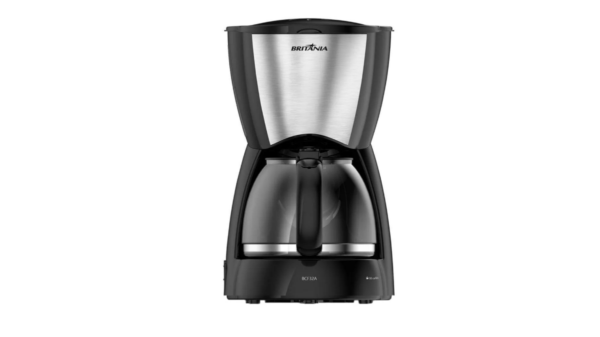 Cafeteira Elétrica Britânia BCF32A. / Reprodução: Britânia