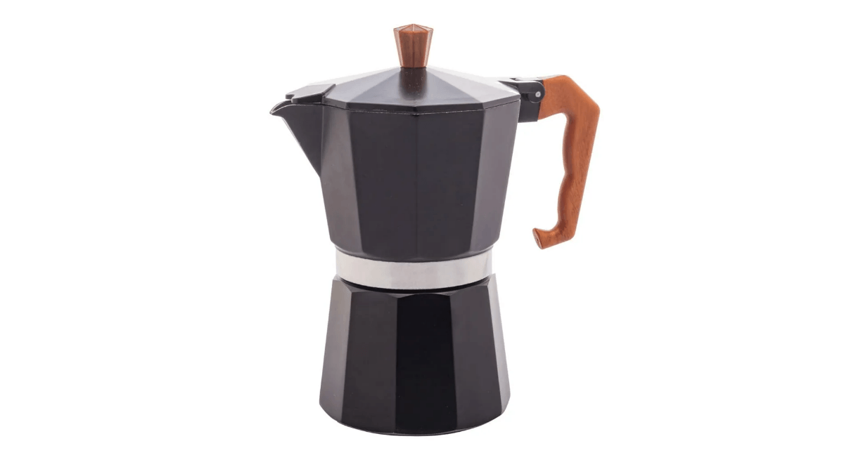 Cafeteira Italiana de Alumínio Wolff 6 Doses. / Reprodução: Wolff