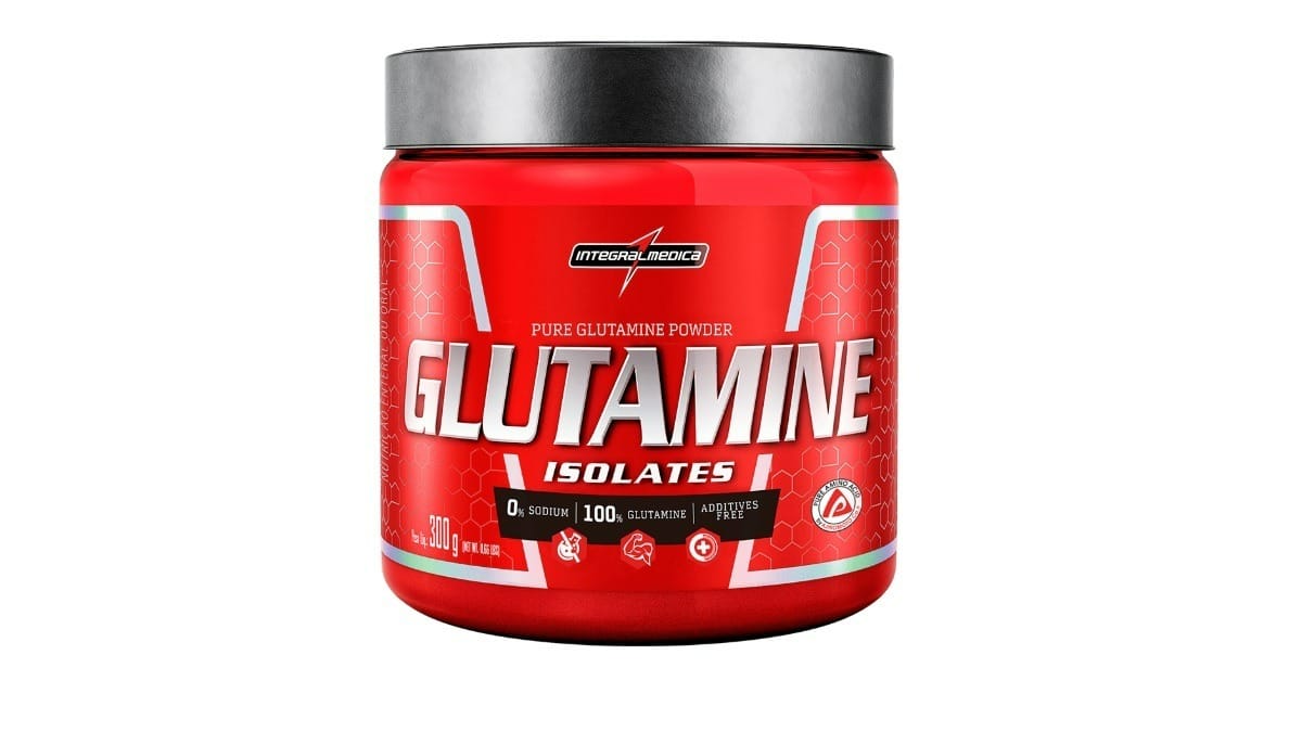 Glutamina 300g em pó. / Reprodução: Integral Medica