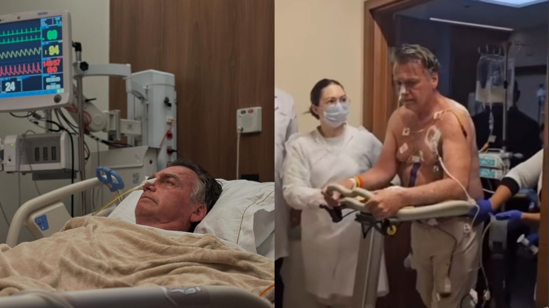 Bolsonaro teve episódio de alteração na pressão arterial, já normalizado, e segue na UTI