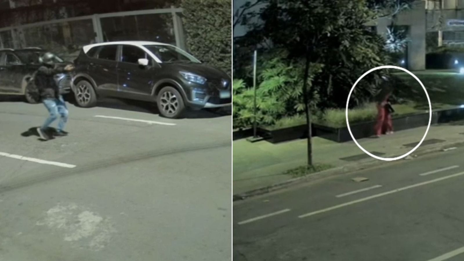 Vídeo: mulher é atingida por bala perdida durante assalto na Vila Olímpia, em SP