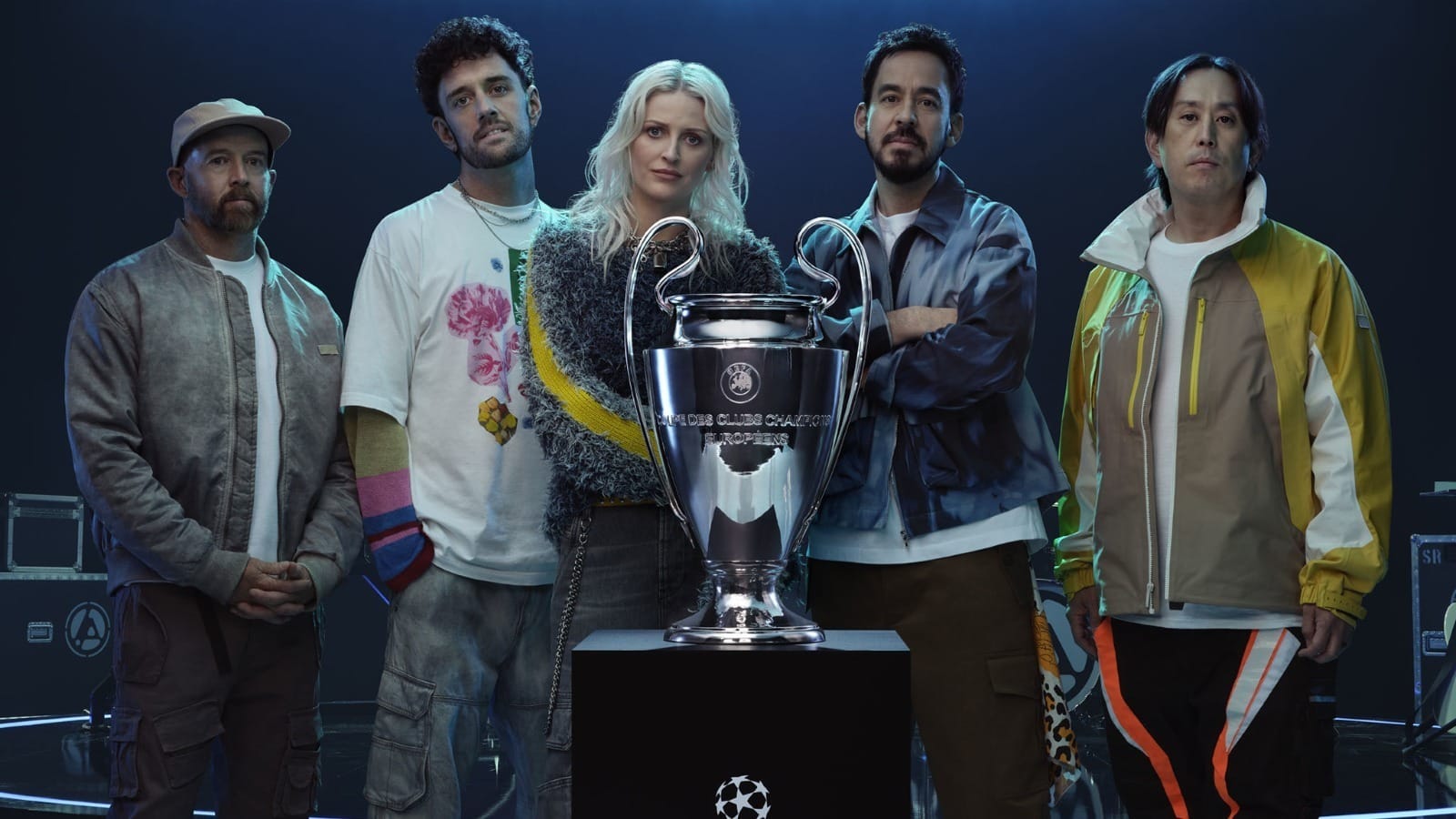 Liga dos Campeões anuncia que Linkin Park fará o show de abertura da final