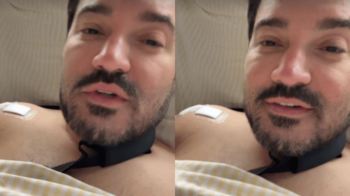 Fernando Zor passa por cirurgia: "Estava com dor há tempos"