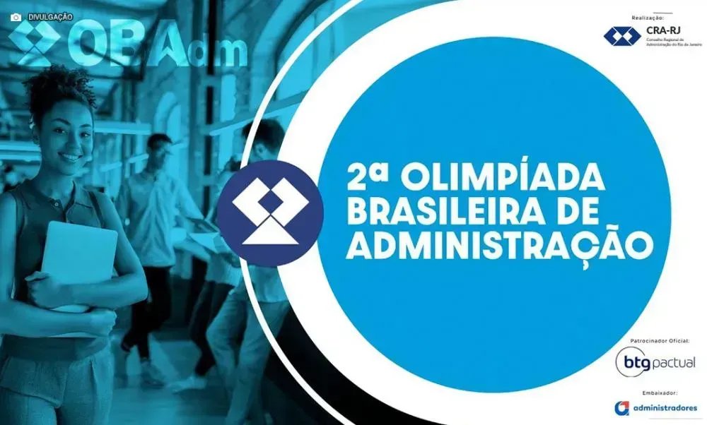 Estão abertas as inscrições para 2º Olimpíada Brasileira de Administração