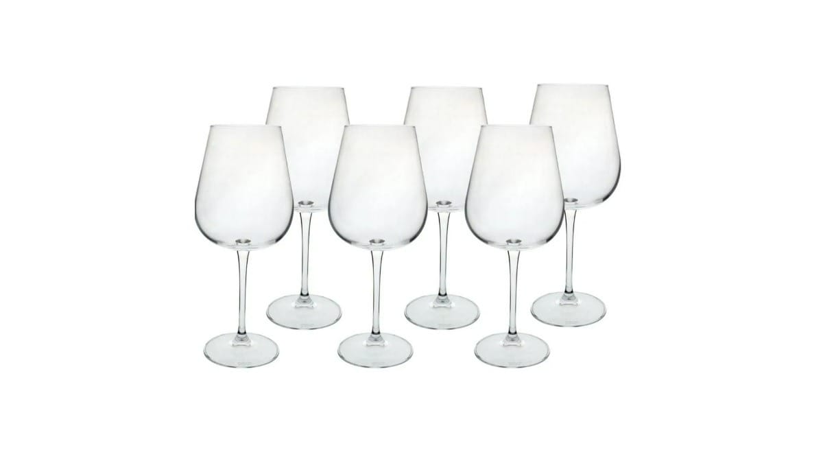 Conjunto de Taças para Vinho Tinto Bohemia Ardea. / Reprodução: Bohemia