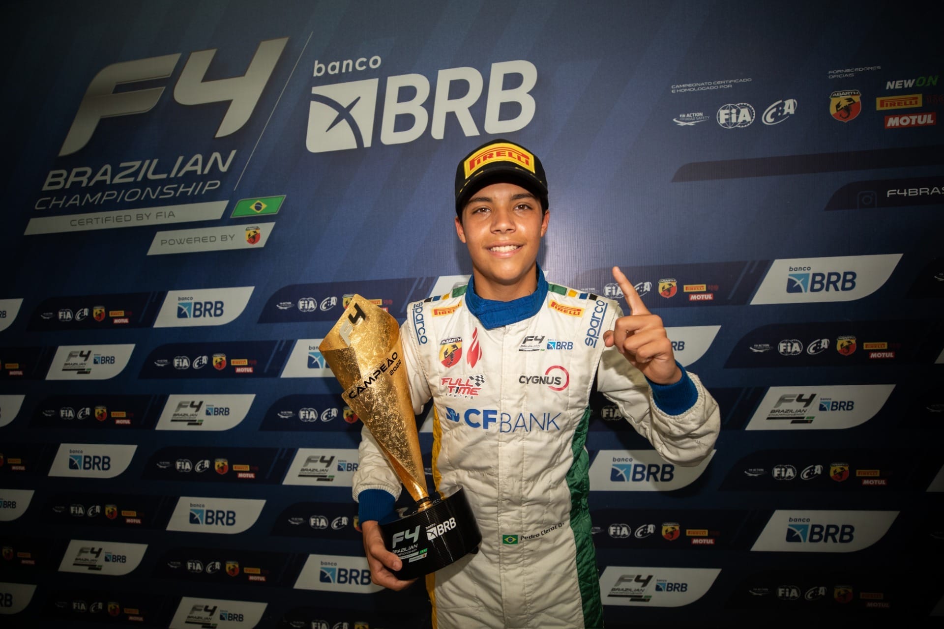 Campeão da F-4 Brasil em 2022, Pedro Clerot seguiu carreira na Europa (Imagem: Vinícius Branca/Vicar)