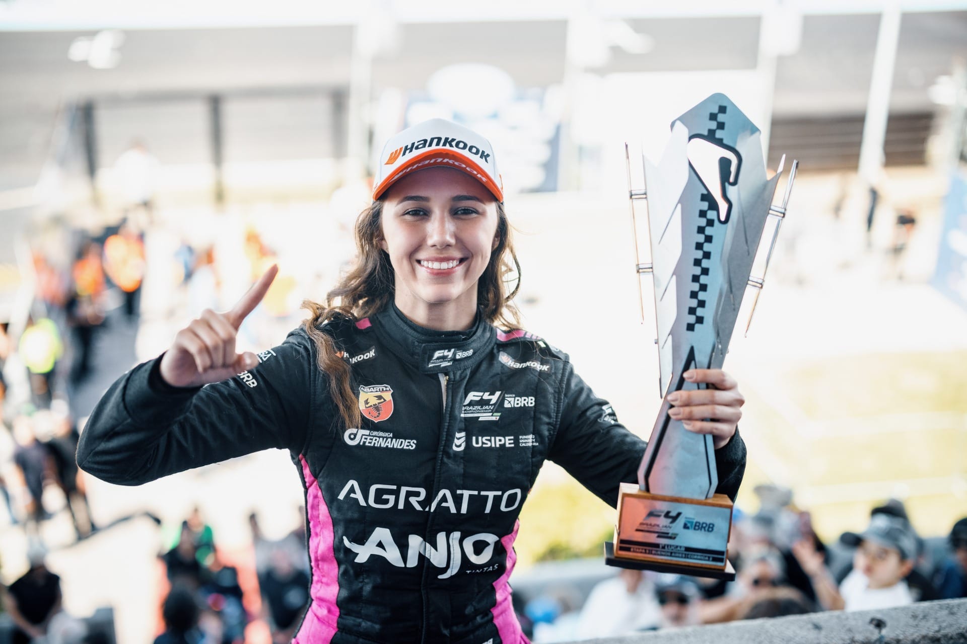 Titular da Fórmula 4 Brasil em 2024, Rafaela Ferreira foi para a F1 Academy em 2025 (Imagem: Marcelo Machado de Melo/Vicar)