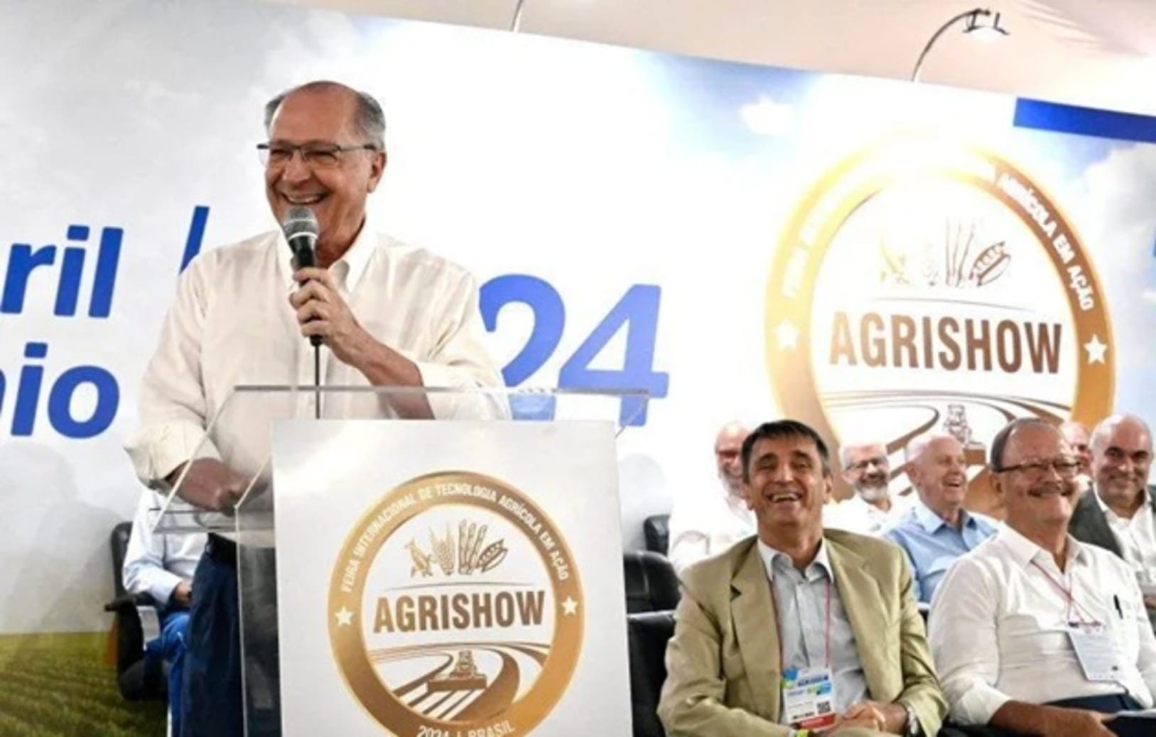 Na Agrishow, Alckmin promete empenho pelo Plano Safra 2025/2026