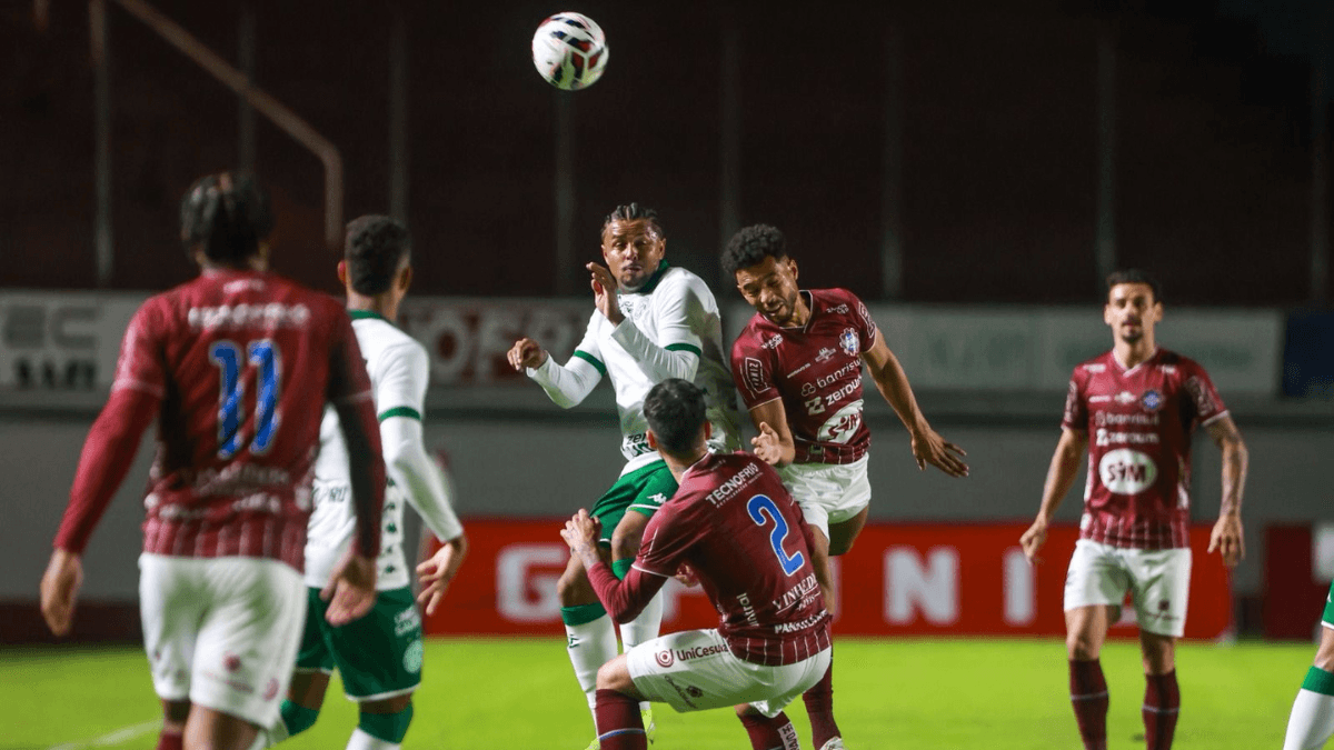 Guarani perde para o Caxias fora de casa e segue sem pontuar na Série C
