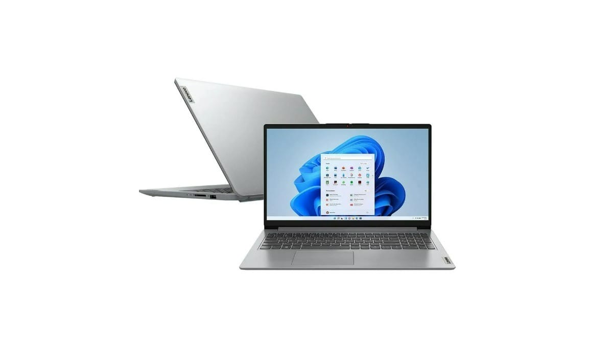 Notebook Lenovo IdeaPad. / Reprodução: Lenovo