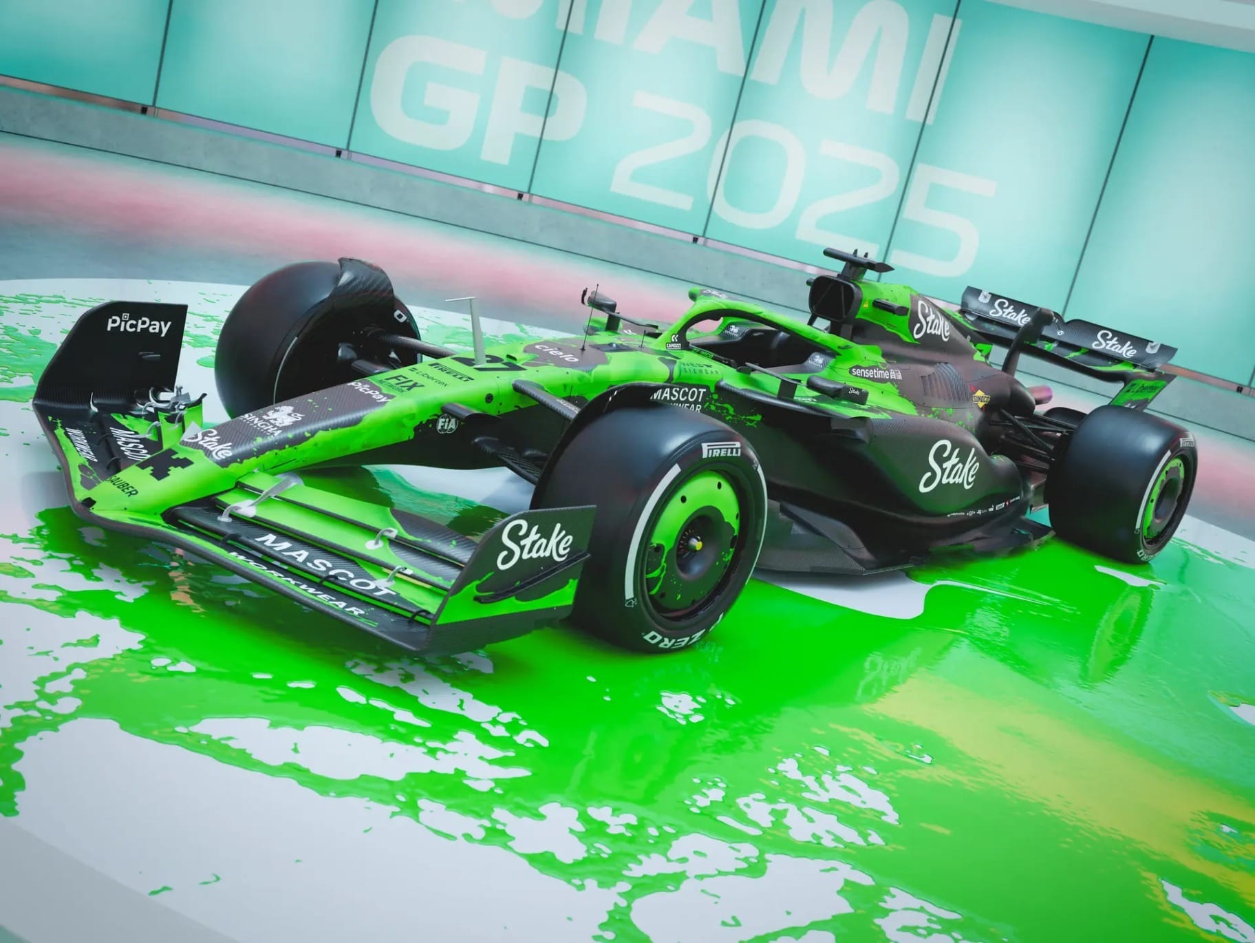 Sauber ganha visual 'obra de arte' para o Grande Prêmio de Miami