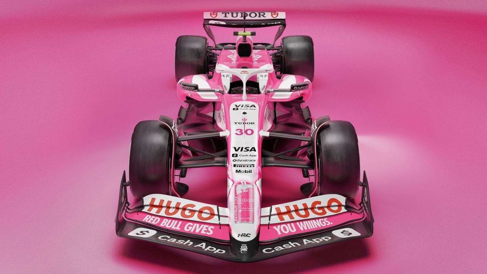 Racing Bulls anuncia carro rosa para o GP de Miami de Fórmula 1; veja fotos