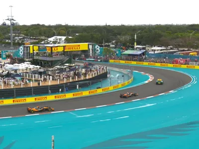 Acidente no fim decide, e Norris supera Piastri para vencer corrida sprint do GP de Miami
