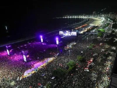 Mais de 790 pessoas recebem atendimento médico durante show de Lady Gaga no Rio