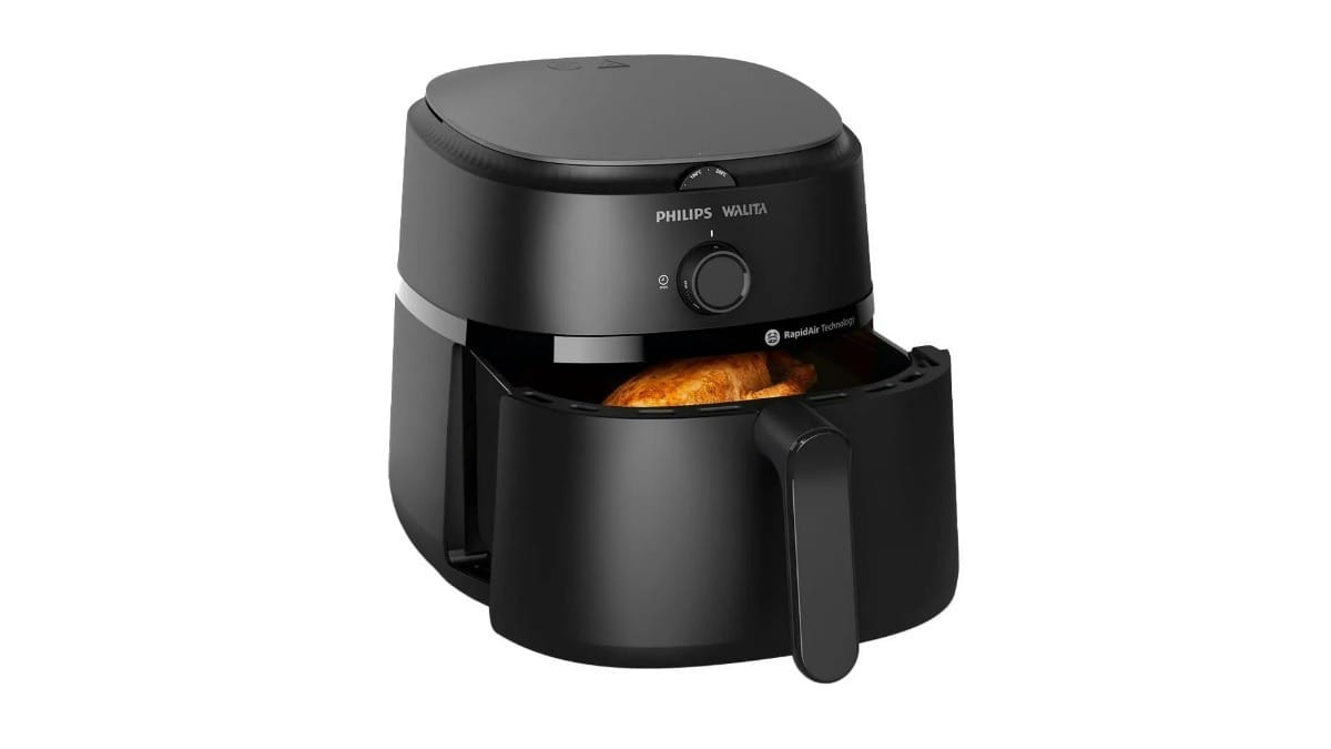 Air Fryer Philips Walita Série 1000 XL NA130. / Reprodução: Philips