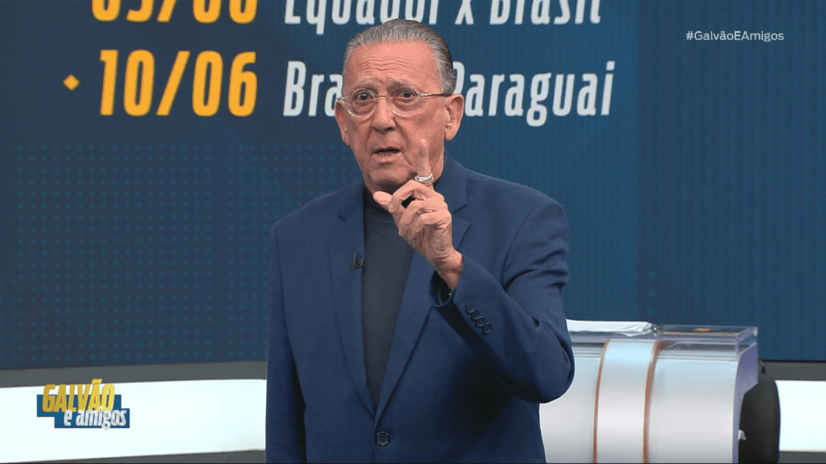 Galvão critica demora na contratação de técnico para a Seleção: "Uma grande humilhação"