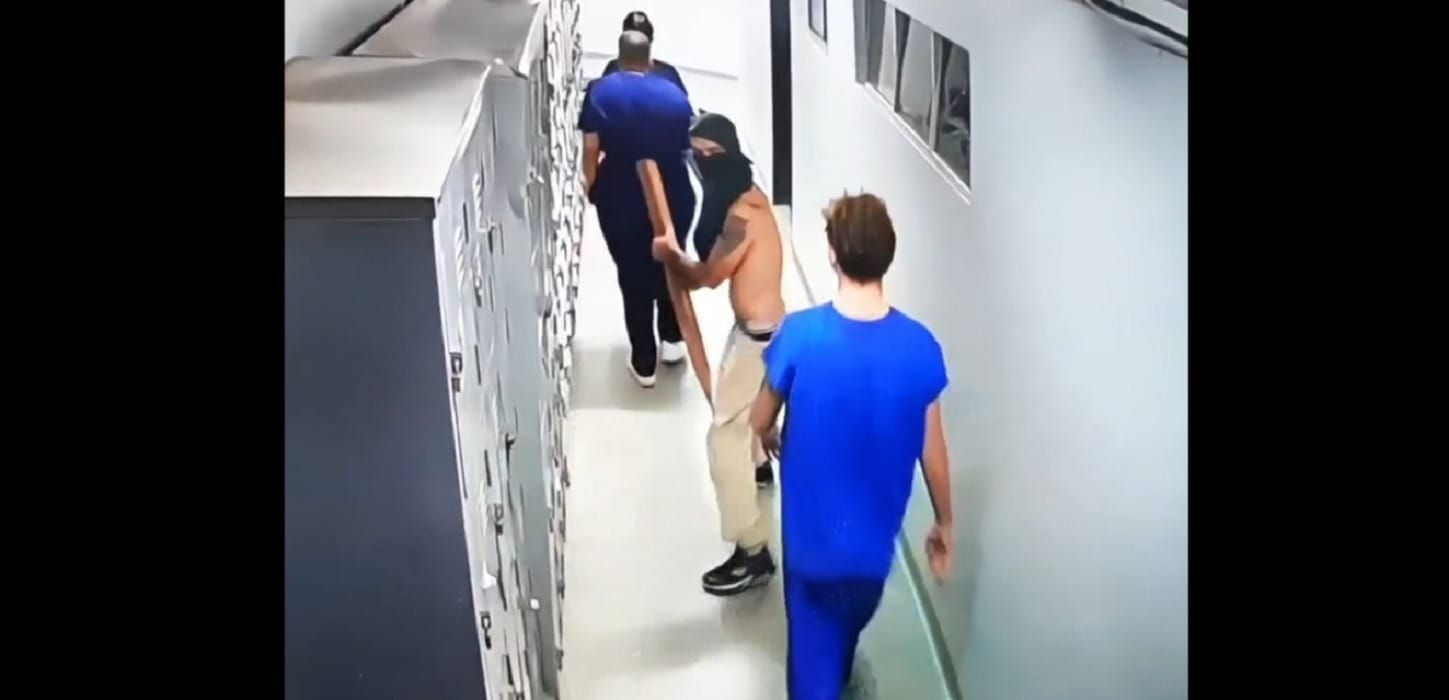 Vídeo: criminoso assalta hospital veterinário 'armado' com estaca de madeira em MG
